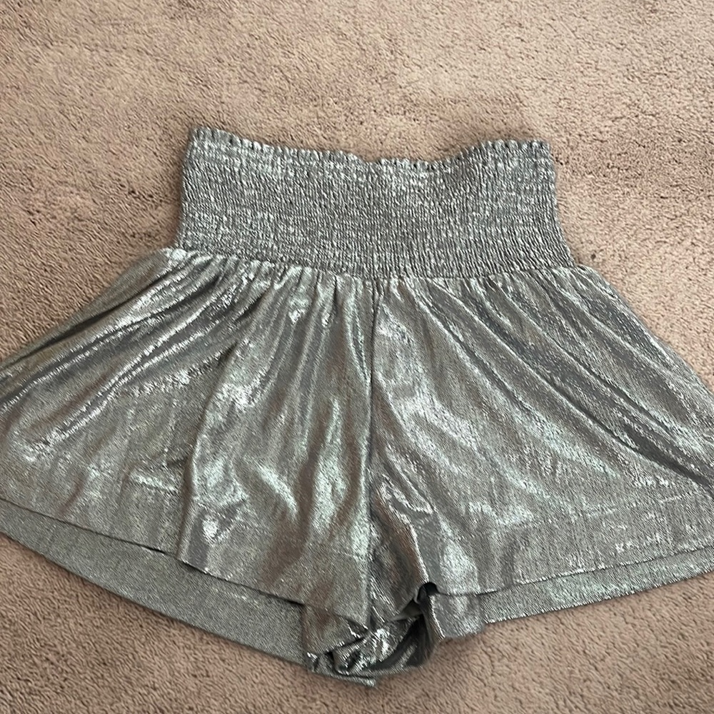 TCEC metallic shorts